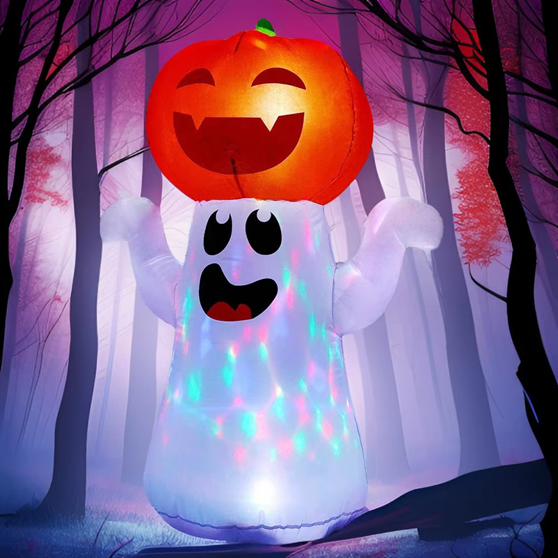 Ghost with Pumpk