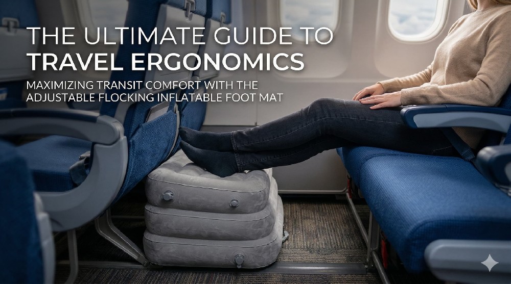 The Ultimate Guide to Travel Ergonomics: Maximizing Transit Comfort with the Adjustable Flocking Inflatable Foot Mat