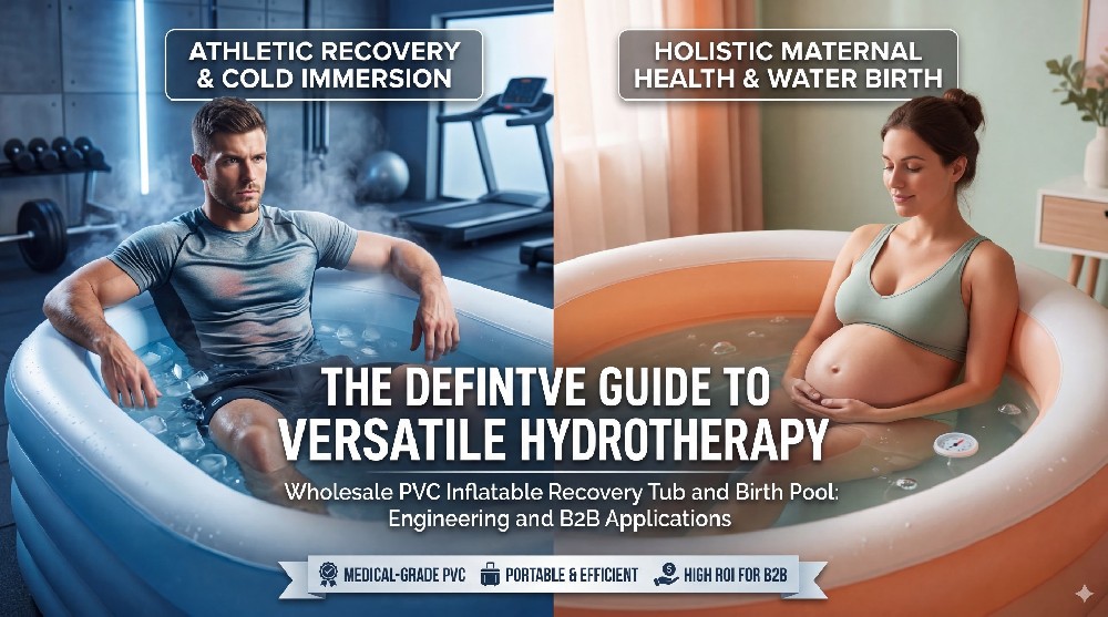 The Definitive Guide to Versatile Hydrotherapy: Engineering and B2B Applications of the Wholesale PVC Inflatable Recovery Tub and Birth Pool