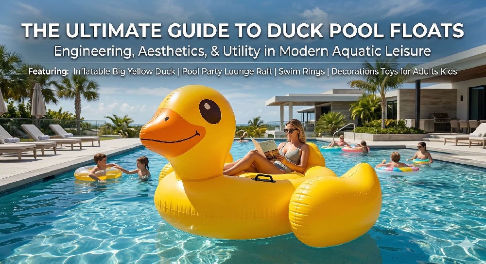 The Ultimate Guide to Duck Pool Floats: Engineering, Aesthetics, and Utility in Modern Aquatic Leisure