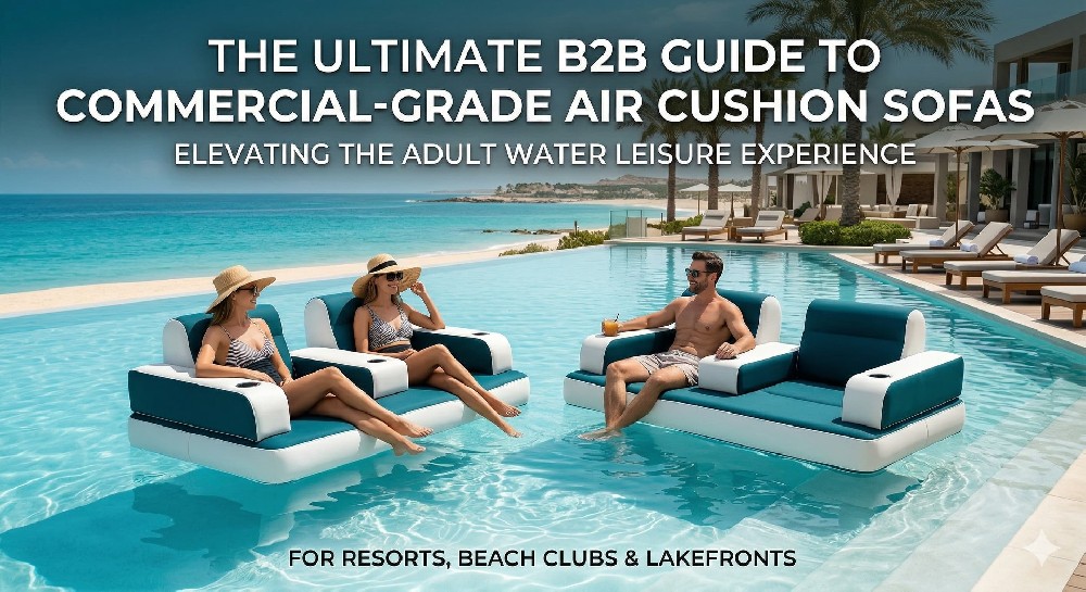 The Ultimate B2B Guide to Commercial-Grade Air Cushion Sofas: Elevating the Adult Water Leisure Experience