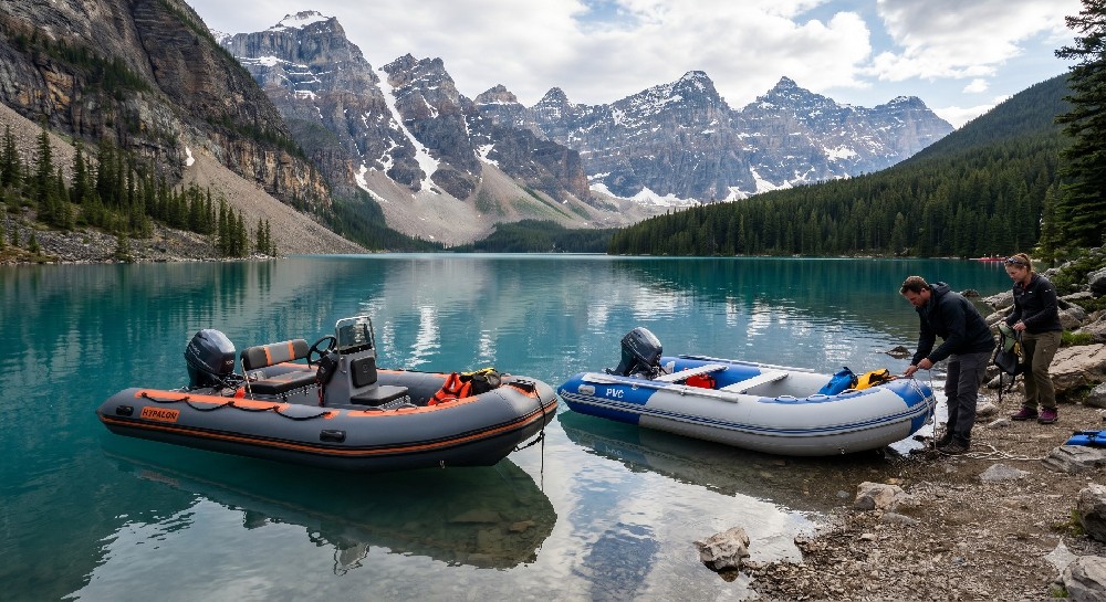 The Ultimate B2B Sourcing Guide to PVC vs Hypalon Inflatable Boats: Materials, Specs, and ROI