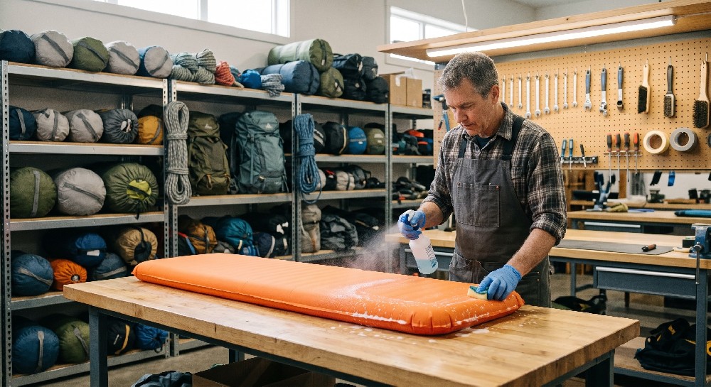 Inflatable Sleeping Mat Puncture Prevention: Material, Seam, and Field Protocol