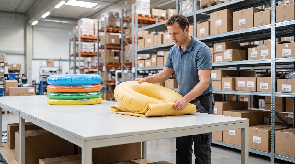 How to Deflate and Fold Large Swimming Rings: A Commercial Logistics Guide