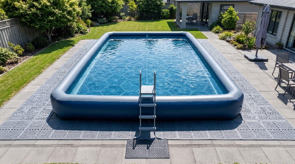 Backyard Pool Slip Prevention: Surface, Drainage, and Entry Control