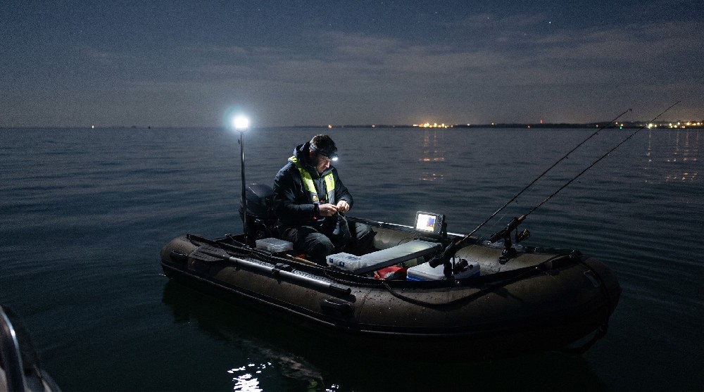 What Accessories Are Needed to Make an Inflatable Boat Night-Fishing Ready?