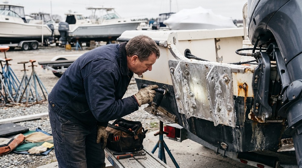 Saltwater Corrosion on Boat Metal Components: Diagnosis and Repair Guide